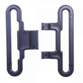 Patentschnalle Steckschliesse PS-7 schwarz