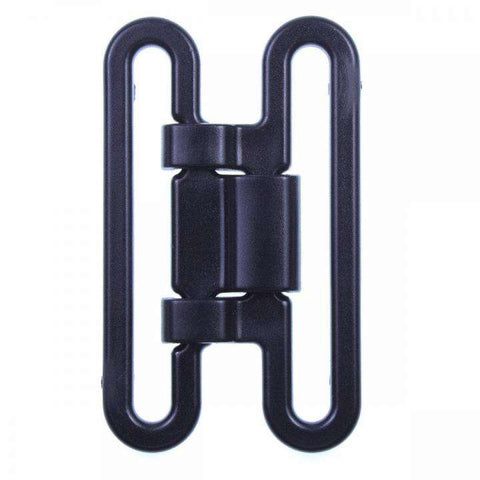 Patentschnalle Steckschliesse PS-7 schwarz