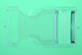 Patentschnalle transparent