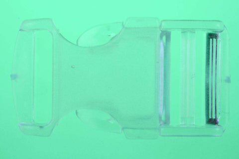 Patentschnalle transparent