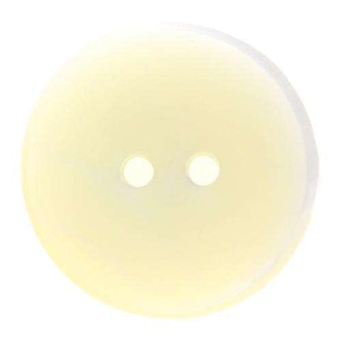 Echter Perlmuttknopf Natur in Creme/Natur mit 2-Loch-Befestigung