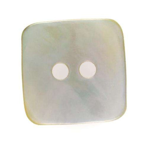 Echter Perlmuttknopf Natur in Creme/Natur mit 2-Loch-Befestigung