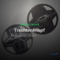 Trachtenknopf Enzianmotiv Stahl – Ösenknopf – TK-34 – Clean Showcase