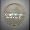 Knopf Perlmutt Gold KW-22g – Clean Showcase
