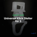 Universal Klick Gleiter für 3 - 4 mm Lauf kurz – Clean Showcase