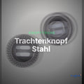 Trachtenknopf Stahl – Schlitzknopf – TK-144 – Clean Showcase