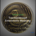 Trachtenknopf Entenmotiv Messing – Ösenknopf – TK-103AM – Clean Showcase