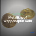 Metallknopf Wappenoptik Gold – Uniformknopf MK-33 – Clean Showcase