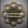 Trachtenknopf Blütenmotiv – TK-65G – Clean Showcase