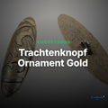 Trachtenknopf Ornament Gold – TK-40G – Clean Showcase