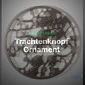Trachtenknopf Ornament – TK-111SCHW – Clean Showcase