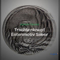 Trachtenknopf Entenmotiv Silber – Ösenknopf – TK-103AS – Clean Showcase