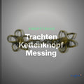 Trachten Kettenknopf Messing – TK-102 – Clean Showcase