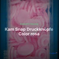 Kam Snap Druckknöpfe Color rosa – Clean Showcase