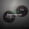 Trachtenknopf Edelweiß Altsilber – TK-22 – Clean Showcase