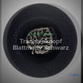 Trachtenknopf Blattmotiv Schwarz – Ösenknopf – TK-161SCHW – Clean Showcase