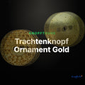 Trachtenknopf Ornament Gold – 2-Loch Knopf – TK-10 – Clean Showcase
