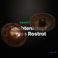 Trachtenknopf Strass Rostrot – Ösenknopf – TK-5 – Clean Showcase