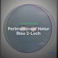 Perlmuttknopf Natur Blau 2-Loch – PL-46-HELLBLAU-15-R – Clean Showcase