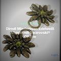 Dirndl Miederösen Edelweiß Altgold mit Swarovski® Olivine – TS-100 – Clean Showcase