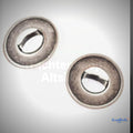Trachtenknopf Altsilber – Schlitzknopf – TK-141 – Clean Showcase