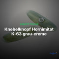 Knebelknopf Hornimitat K-63 grau-creme – Clean Showcase