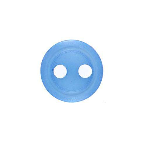 Puppen Knopf KP-20hellblau