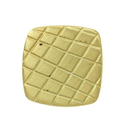 Metallknopf in Gold mit Öse-Befestigung in 23 mm