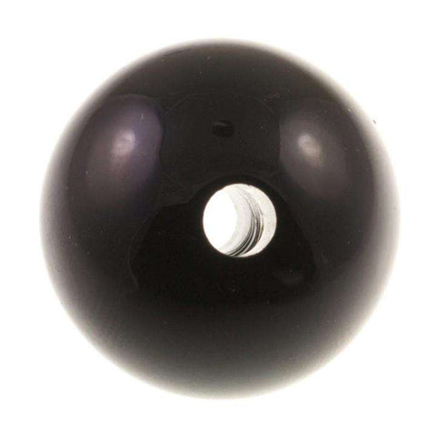Perle aus Kunststoff schwarz