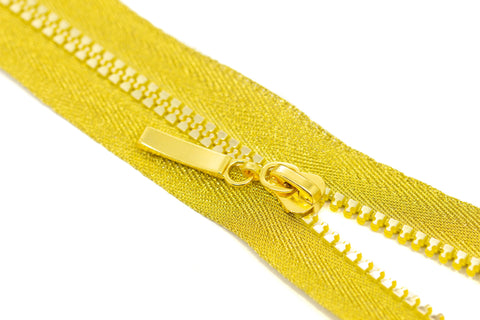 Schmuck Reißverschluss gold Zähnchen