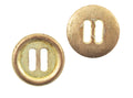 Schlitz - Bändchen Knopf uesd tk-142-kupfer-silber