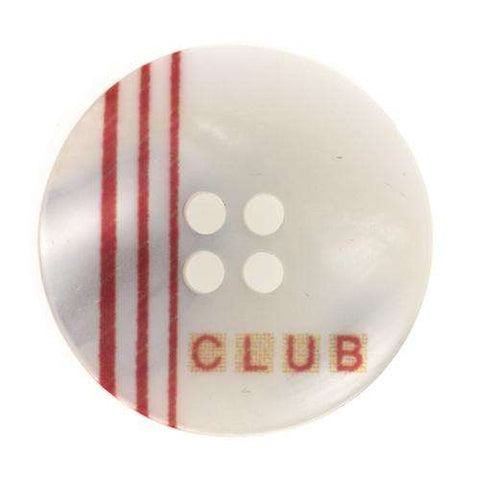 Sportlicher 4-Loch Knopf Club KN-77