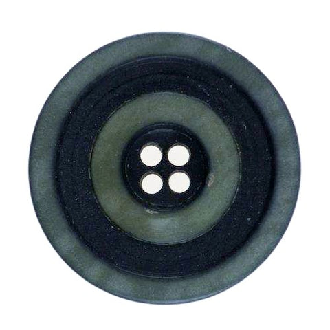Steinnuss Knopf STN-130-grau-schwarz