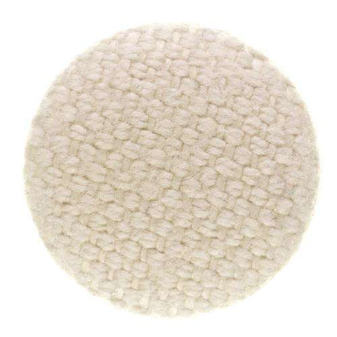 Stoff bezogene Knopf creme SFPO-2
