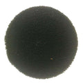 Polster Knopf mit Stoff Samt schwarz SFPO-31