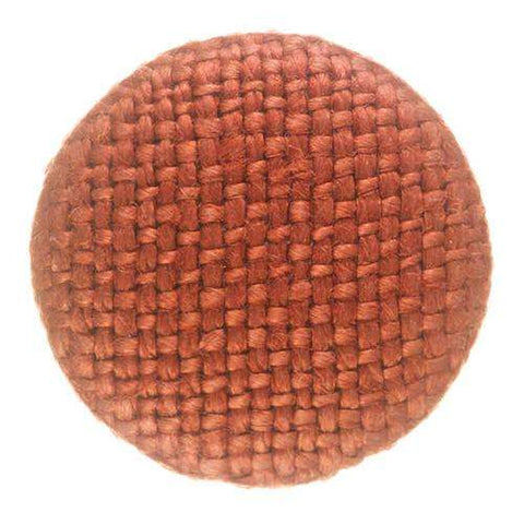 Polster Knopf mit Stoff orange SFPO-28