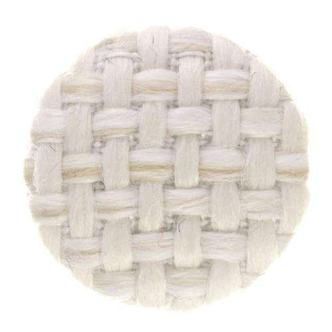 Polster Knopf mit Stoff natur creme SFPO-35