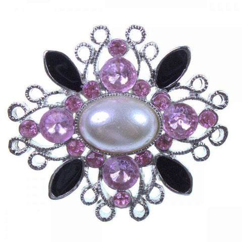 Strass Brosche BRO-13sw