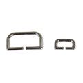D-Ring Silber Metall HRI-2 Vorderseite