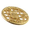 Trachten Knopf mit Rosen TK-64