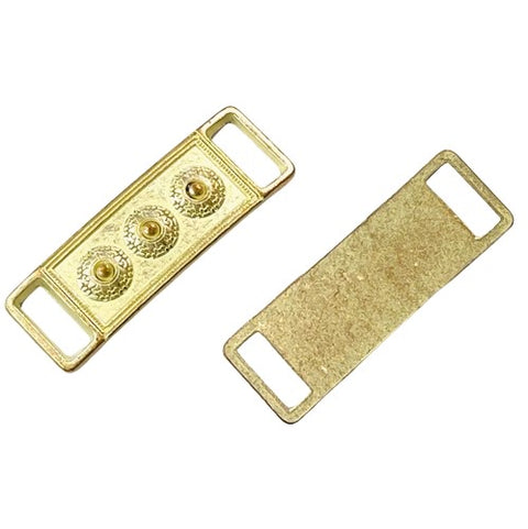 Trachten Zier Teil Kupfer Silber ZS-24