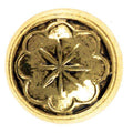 Trachten Knopf mit Blumenmotiv TK-19