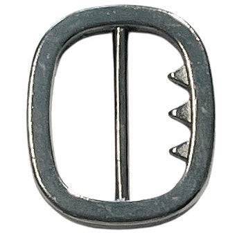 Westen Schnalle Oval mit Zähnchen Stilvoll & elegant Schwarz SM-145
