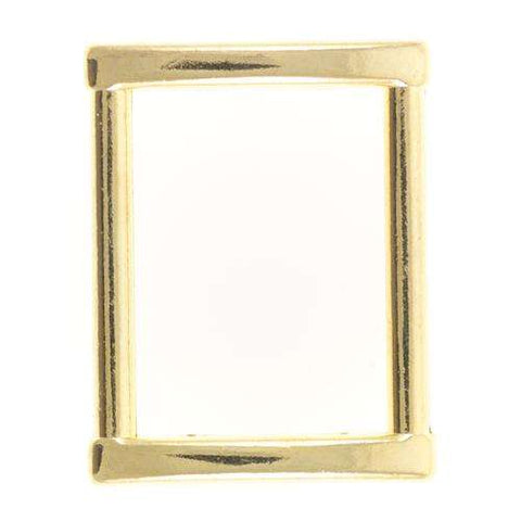 Zierschnalle Rechteck gold ZS-57g 26