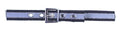 Zierteil mit Schnalle schwarz silber ZS-8